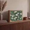 Bloemen - Takken - Wit - Klassiek Light Box met batterij (Wandlamp) middel -sfeer2