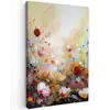 Olieverf - Bloemen - Kleurrijk - Natuur canvas 2cm klein -z3d