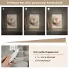 Bloem - Beige - Crème Light Box met kabel (Tafellamp) klein -USP_dimbaarNL