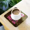 Klassiek - Humor - Roze onderzetter kurk middel -sfeer5