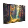 Bos - Zon - Natuur - Herfst canvas 2cm klein -z3d