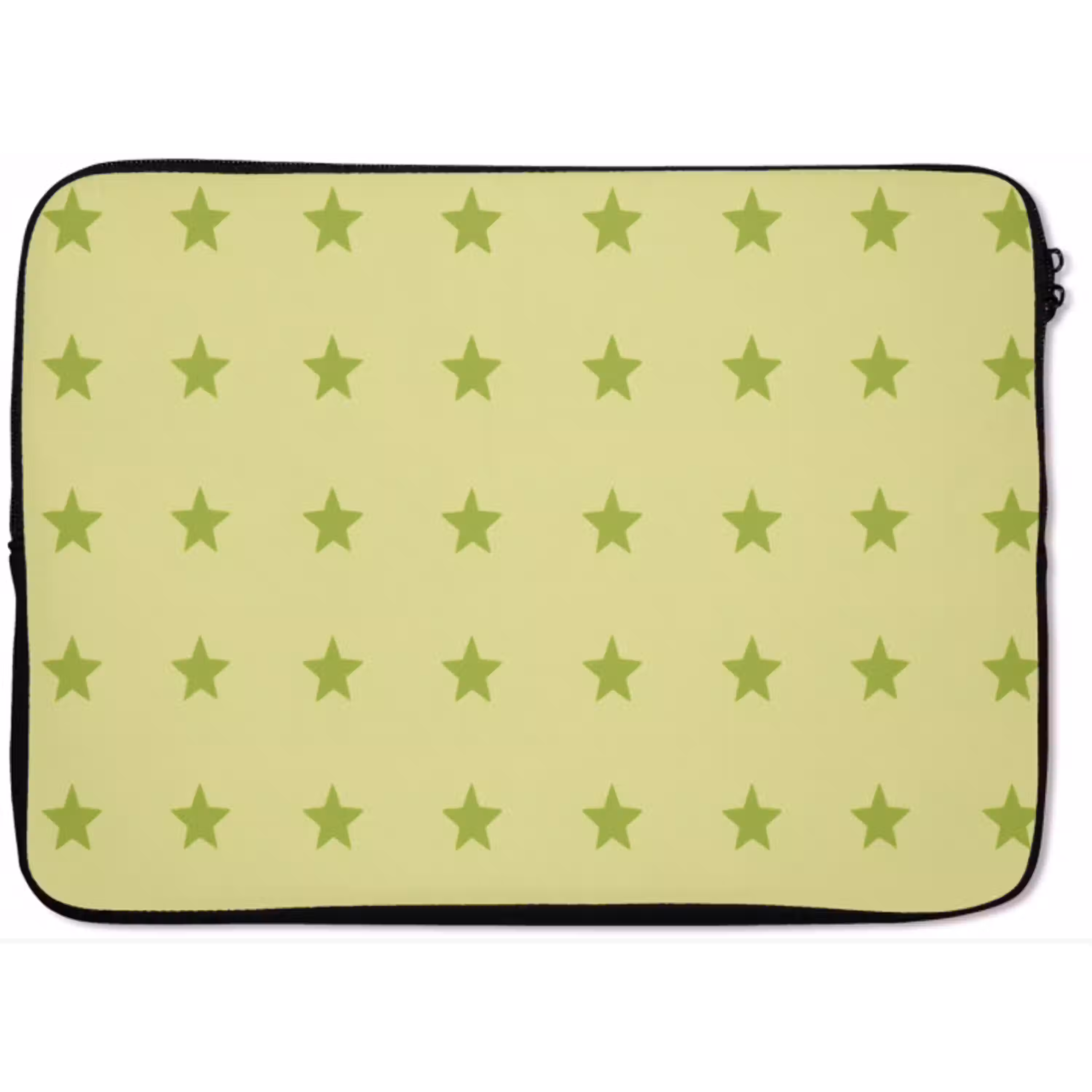 Sterren - Patroon - Groen laptophoes neopreen klein 279 -zkaufland3dotto