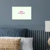 Focus - Beige - Roze - Smiley poster papier klein -sfeer2