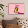 Augurken - Pot - Schaduw - Roze canvas 2cm klein -sfeer1