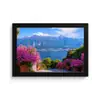 Lake Como - Italië - Landschap fotolijst zwart zonder passe partout klein -3d