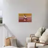 Vogels - Snavel - Abstract Tuinposter op houten frame 2 cm dik klein -sfeer1