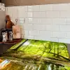 Bos - Landschap - Water - Bomen - Zon - Groen - Natuur Inductie beschermer vinyl 3mm middel -sfeer3