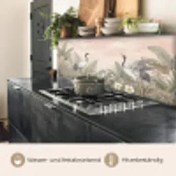 Kraanvogels - Natuur - Roze keuken achterwand 2 middel -usp_DE