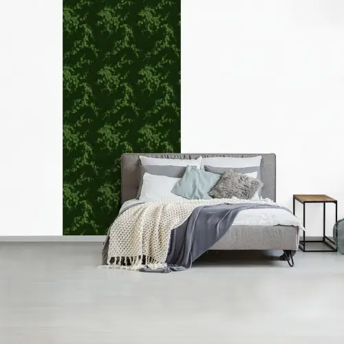 Sierlijk - Bloemen - Groen fotobehang vinyl groot 64 -slaapkamer