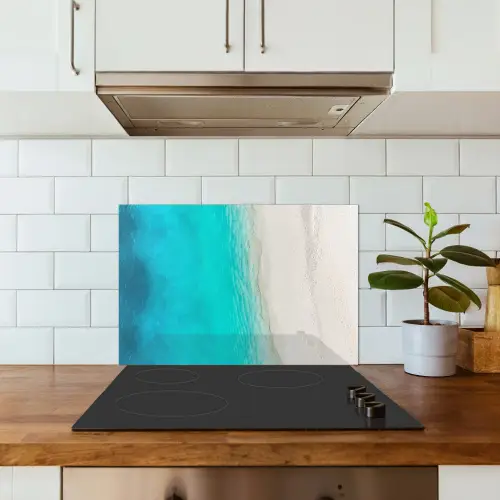 Landschap - Zee - Strand keuken achterwand spatscherm klein -sfeer2