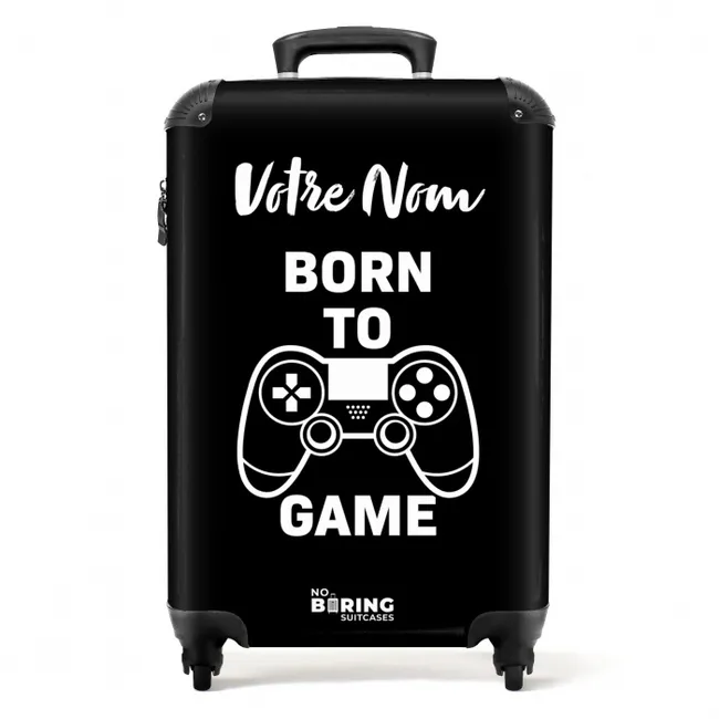 Born to Game NBS - Handbagage koffer - Kinderen Unisex middel -productfoto_recht