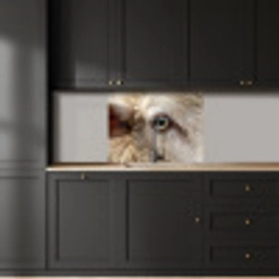 Schaap - Oog - Wit keuken achterwand 2 middel -sfeer1