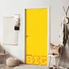 Dream big - Geel - Grafisch deurposter klein -sfeer6