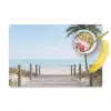 Palmbomen - Pad - Horizon Placemat vinyl groot -zzzproduct_Kitchenyeah-website