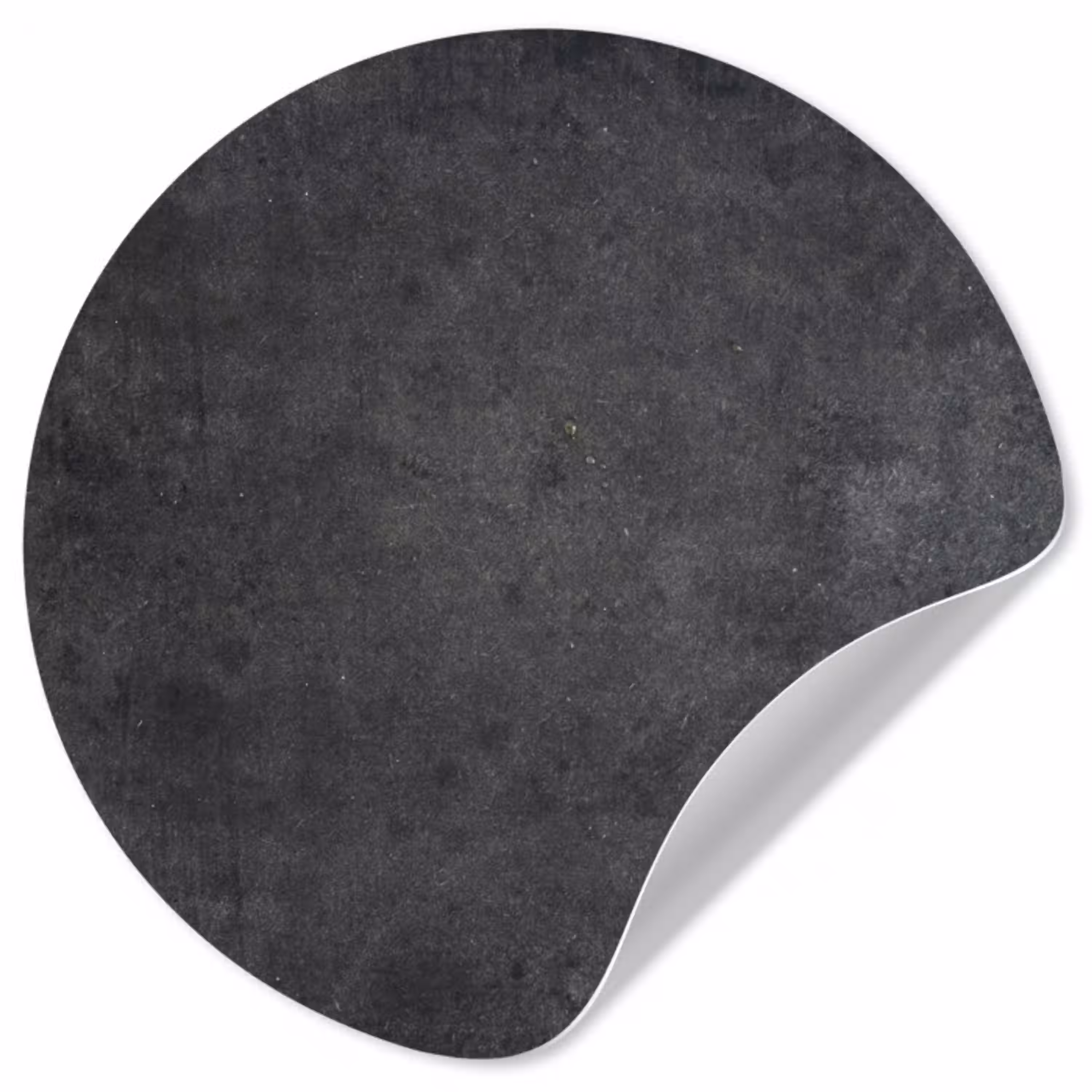 Industrieel - Leisteen - Grijs - Structuur - Beton Wandcirkel behangsticker klein -3d
