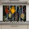 Kruiden - Lepel - Specerijen - Zwart - Keuken keuken achterwand spatscherm klein -3d_website