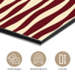 Golven - Rood - Patroon - Crème aluminium wit klein 46 -closeup_NL