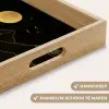 Rivier - Goud - Maan - Vogels Dienblad Rechthoek middel -USP_HandgreepNL