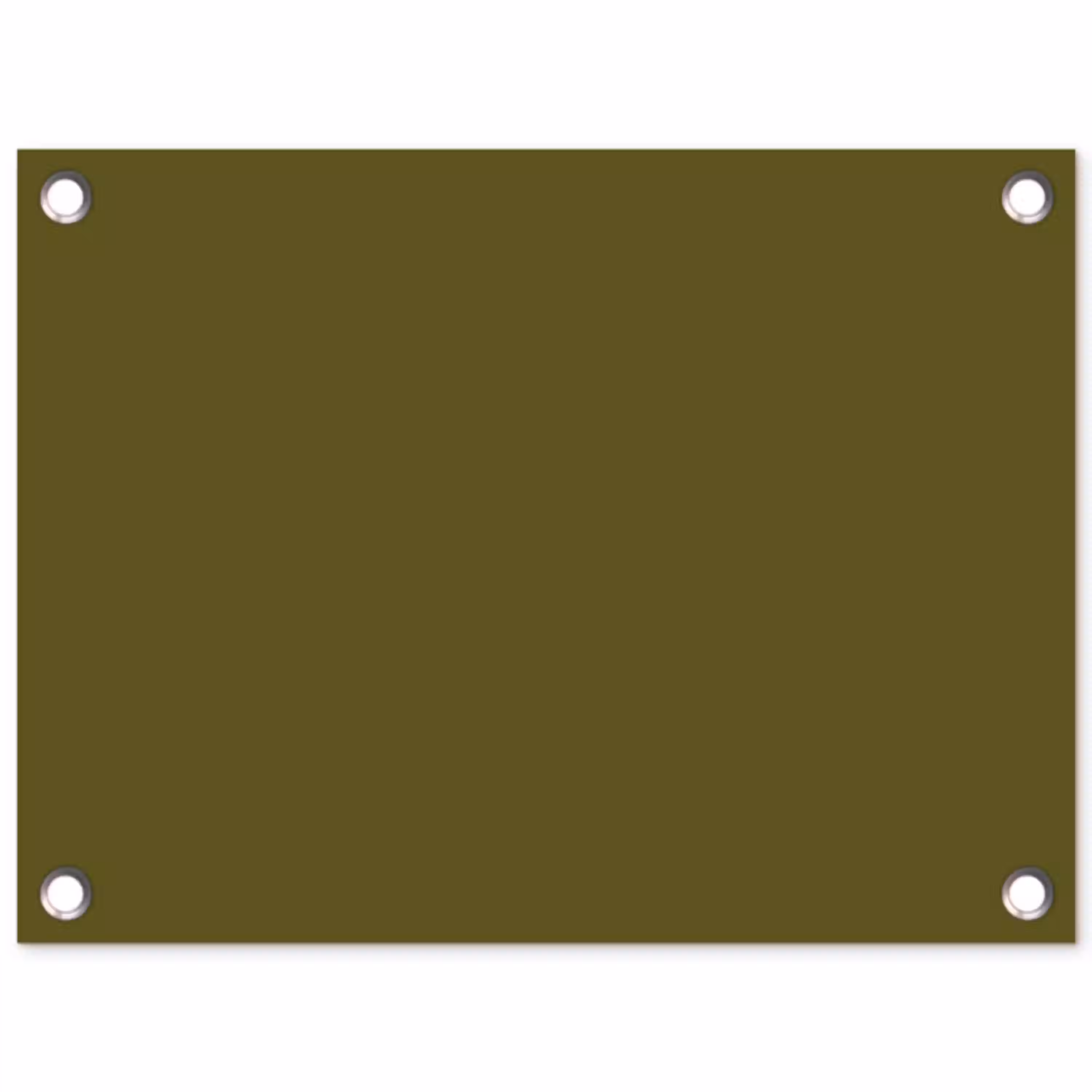 Dark - Olive - Groen tuinposter los doek klein 239 -3d