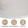 Horizon - Duinlandschap - Zand Akoestische PET Vilt - Rond klein -closeup_NL