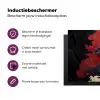 Zwarte draak - Rookwolken - Rood Inductie beschermer vinyl 3mm klein -zzzzzzz-cc-usp