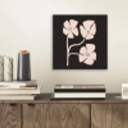Bloemen - Bohemian - Pastel - Kunst aluminium wit klein -sfeer1