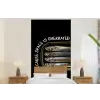 Sardines - Tekst - Vis - Blik fotobehang vinyl groot -bed