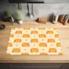 Hartjes - Katten - Strepen - Beige Inductie beschermer vinyl 3mm klein 276 -sfeer5