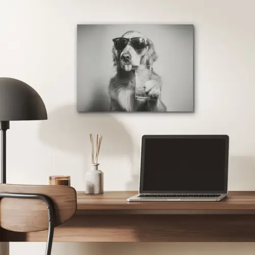 Golden retriever - Hond - Zonnebril - Gkas PET vilt klein -sfeer5