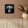 Wit - Bloemen - Tulpen - Vaas plexiglas 5mm klein -sfeer5