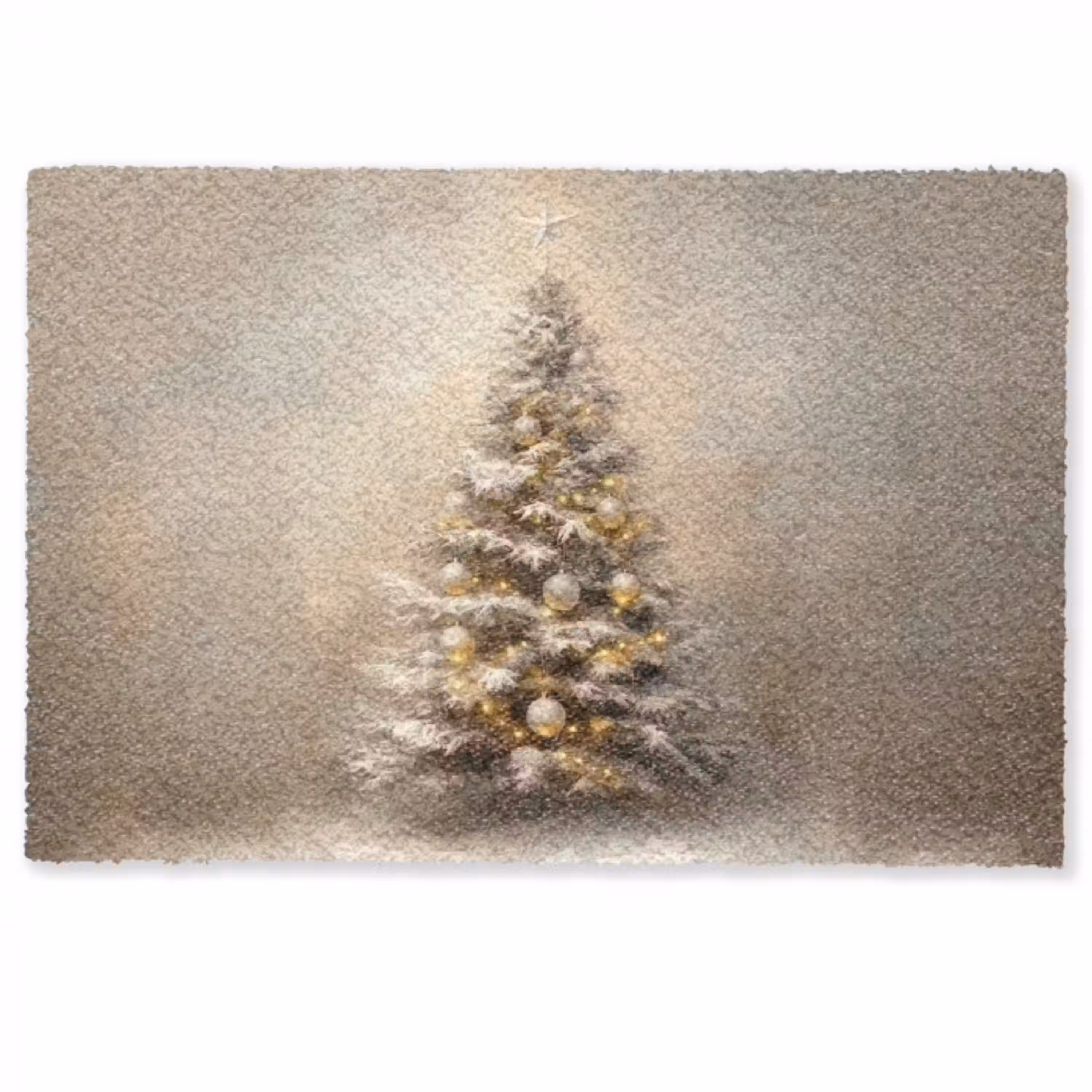 Kerst - kerstboom - Sneeuw - Art Deurmat klein -zkaufland3d