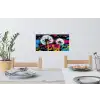 Street Art - Kleurrijk - Muur Muursticker klein -eettafel