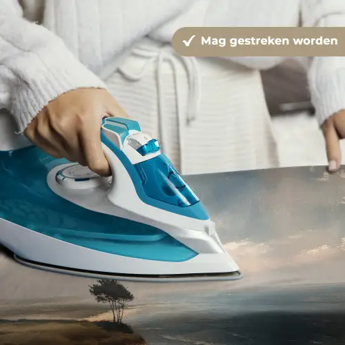 Klif - Zee - Boom Wandkleed katoen klein -sfeer9