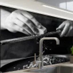 Kaas - Pasta - Rasp keuken achterwand 2 middel -zzzz3d_schuin