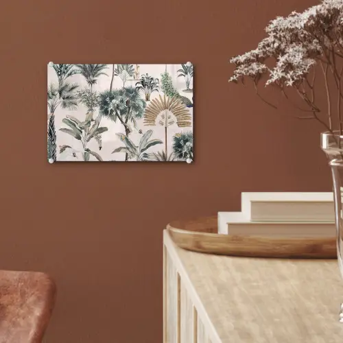 Tropisch - Bomen - Bladeren - Jungle plexiglas 5mm klein -sfeer5