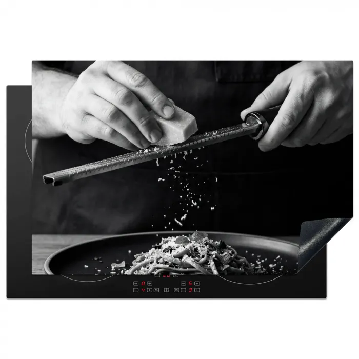 Kaas - Pasta - Rasp Inductie beschermer vinyl 3mm klein -3d