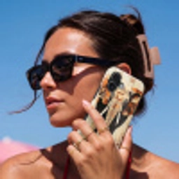 Olifant - Slurf - Mozaïek - Abstract Toughcase MagSafe Apple iPhone 17 klein -Sfeer2V