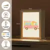 Ijskar - Retro - Softijsjes - Roze Light Box met kabel (Tafellamp) klein -USP_NL
