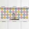 Stippen - Lijn - Patroon keuken achterwand 2 middel 871 -3d