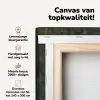 Hert - Gewei - Gras - Natuur - Dieren - Groen canvas 2cm klein -zzzsfeer2_topdoek