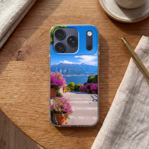 Lake Como - Italië - Landschap Telefoonhoesje iPhone 17 Pro klein -sfeer1