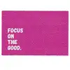 Focus on the good - Roze - Simple Deurmat klein -zkaufland3d