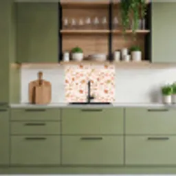 Terrazzo -  Patroon - Kleurrijk - Zalm keuken achterwand 2 middel 865 -sfeer3