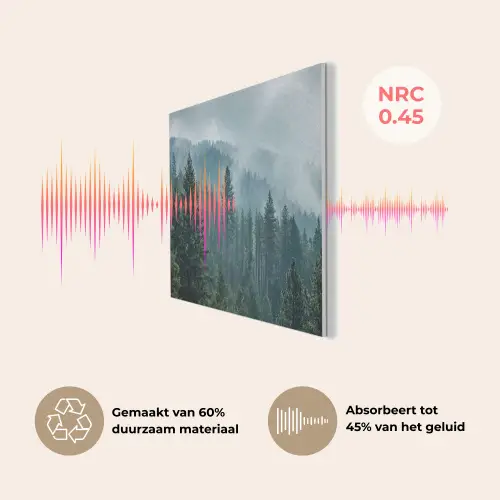 Naaldwoud - Bergen - Mist PET vilt klein -USP_NL