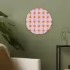 Zon - Motief - Roze Akoestische PET Vilt - Rond klein 838 -sfeer2