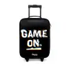 Game on in zwart wit Kinderkoffer - Zwart klein -3d