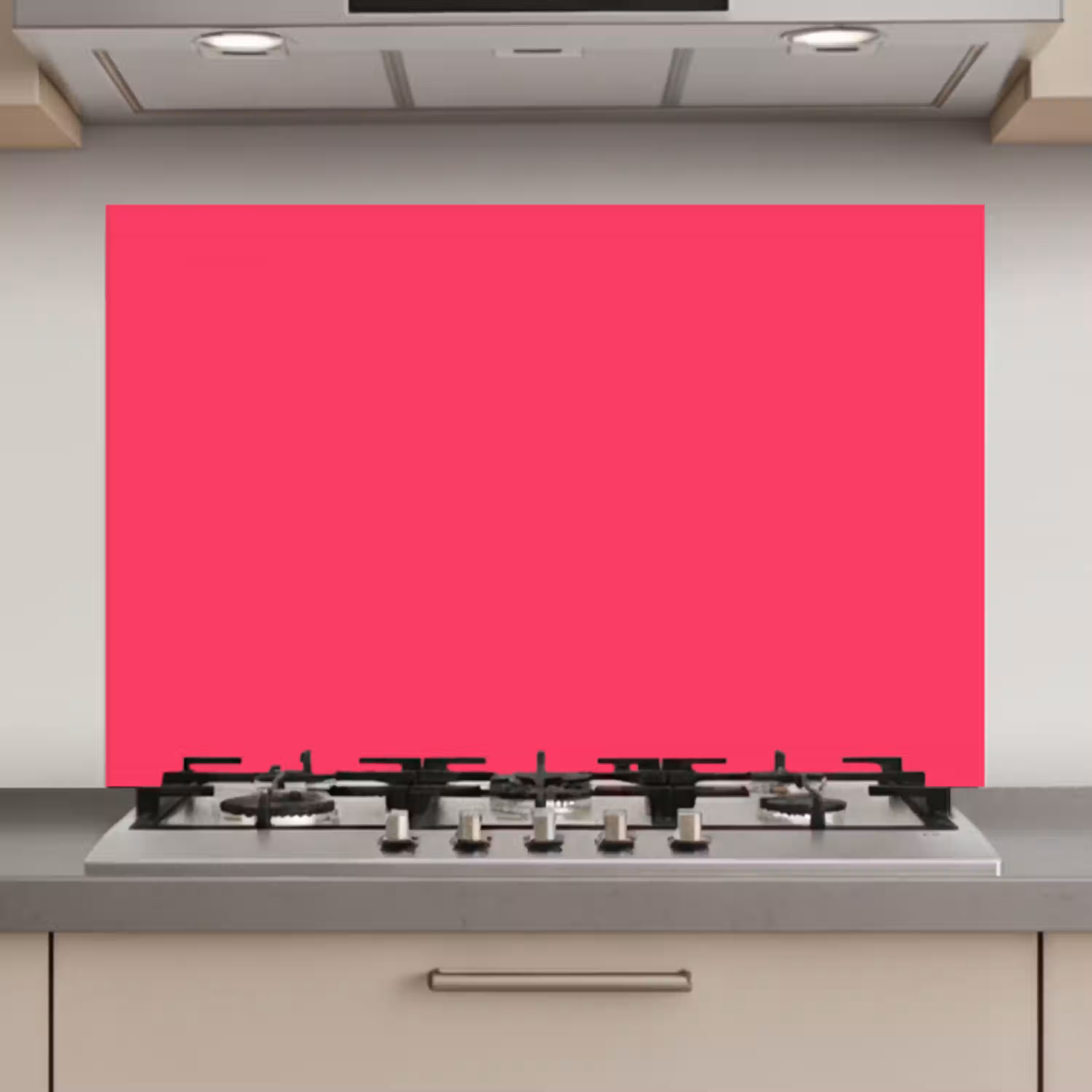 Karmijn - Kleuren - Palet - Roze keuken achterwand spatscherm klein 900 -3d_website