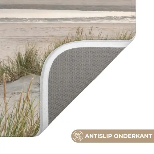 Zandstrand - Bewolkt - Duinen WCmat klein -USP_AntislipNL