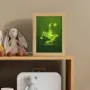 Voetbal - Groen - Omhaal Light Box met kabel klein -sfeer2_kind