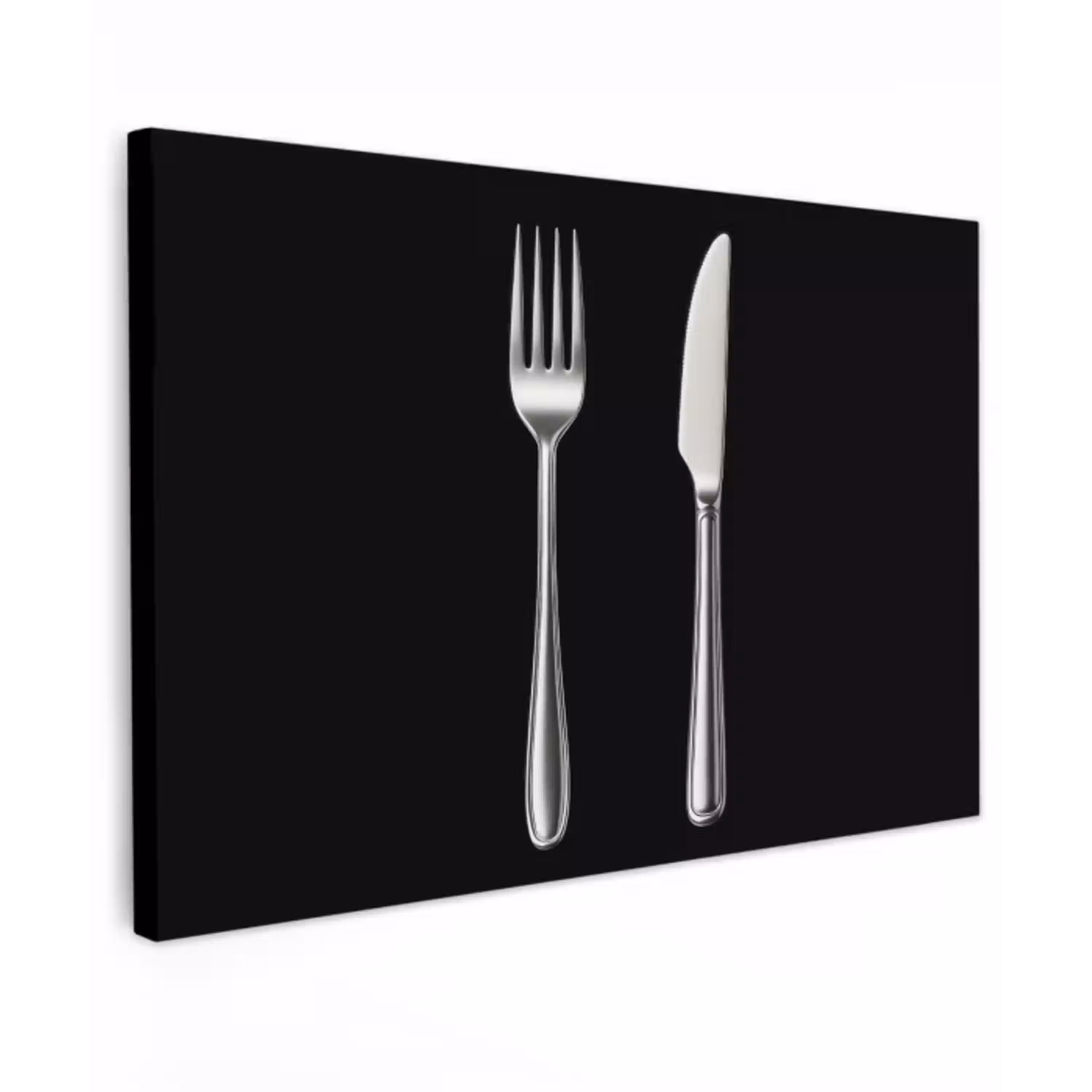 Bestek - Klassiek - Elegant canvas 2cm klein -z3d